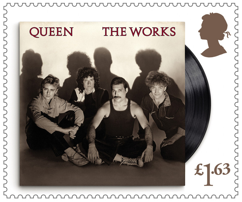 Queen to appear on the face of UK postage stamps in honor of the band's 50th anniversary