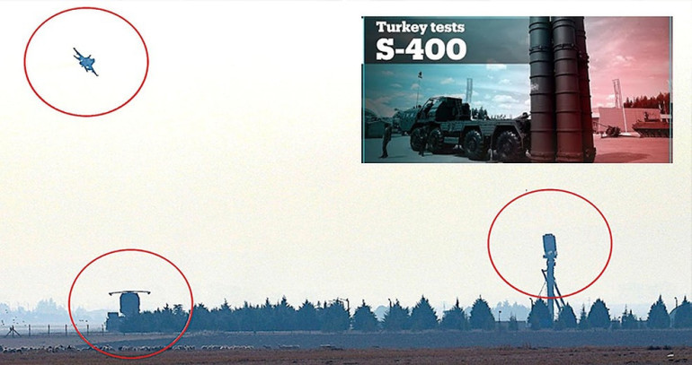 Turkey tests Russia’s S-400 air defense systems on US-made planes last year