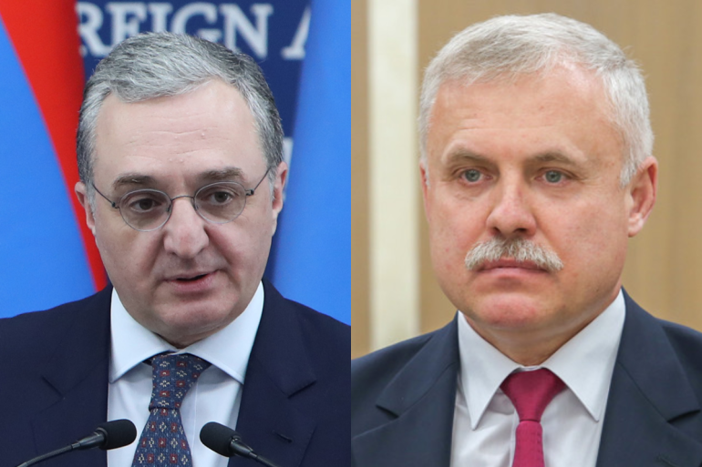 ԱԳ նախարար Զոհրաբ Մնացականյանը հեռախոսազրույց է ունեցել ՀԱՊԿ գլխավոր քարտուղար Ստանիսլավ Զասի հետ
