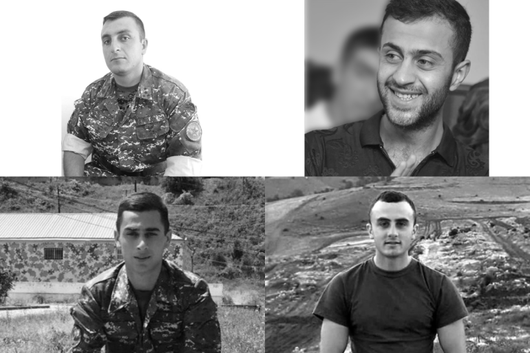 Armenia posthumously honors servicemen killed in cross-border defense battles