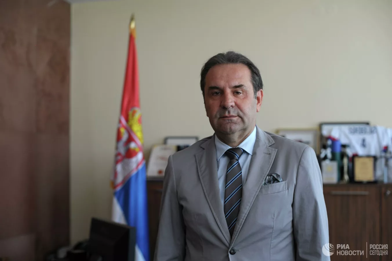 «Ո՛չ ԵՄ-ն, ո՛չ Միացյալ Նահանգները և ո՛չ էլ Ռուսաստանը Հայաստանի դեմ պատժամիջոցներ չեն սահմանել, ուստի Սերբիան պատճառ չի ունեցել հրաժարվել զենք վաճառել Հայաստանին»․ Սերբիայի առևտրի նախարար «Ո՛չ ԵՄ-ն, ո՛չ Միացյալ Նահանգները և ո՛չ էլ Ռուսաստանը Հայաստանի դեմ պատժամիջոցներ չեն սահմանել, ուստի Սերբիան պատճառ չի ունեցել հրաժարվել զենք վաճառել Հայաստանին»․ Սերբիայի առևտրի նախարար