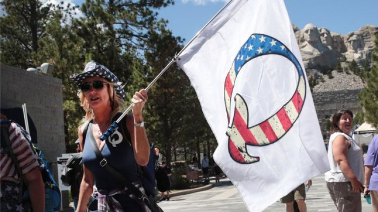 Twitter bans accounts linked to conspiracy theory