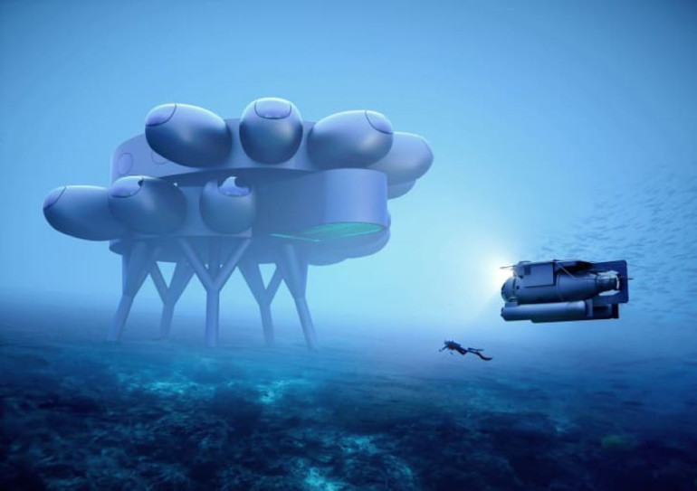 Ambitious designs for world's largest underwater 'space station' and habitat unveiled