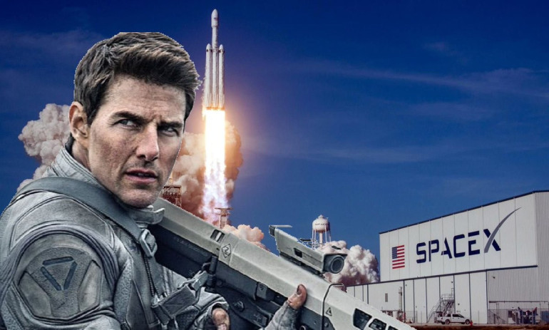 Tom Cruise convinces Universal to pay $200m for movie to be shot in space