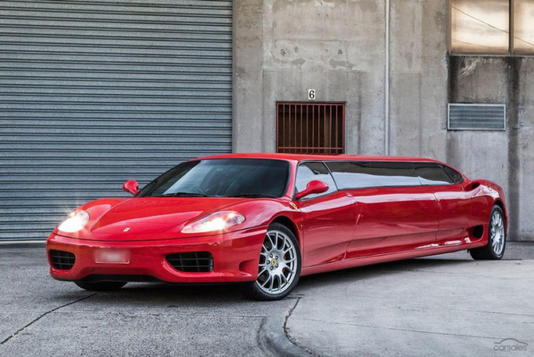 Ավստրալացին շքեղ Ferrari-ն վերածել է լիմուզինի (լուսանկարներ)