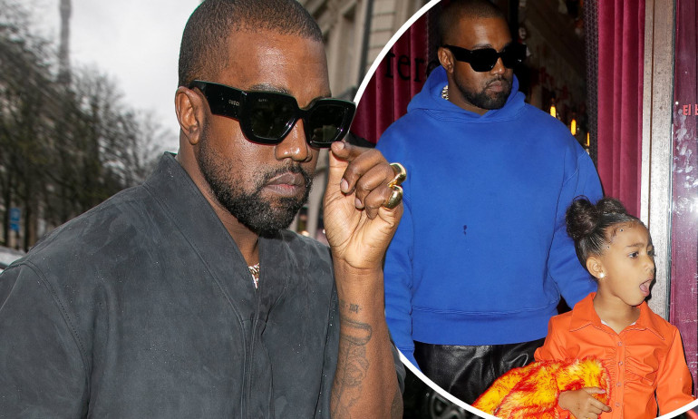 Kanye West takes break from music and presidential campaigning to fly back to LA and be with Kim and children
 