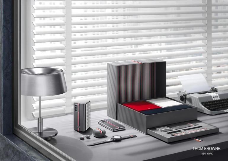 Samsung and Thom Browne partner on limited edition of Galaxy Z Fold 2 smartphone worth over $3,000