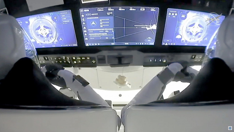 NASA’s SpaceX Crew-1 astronauts arrive at space station, NASA leaders and crew to discuss mission