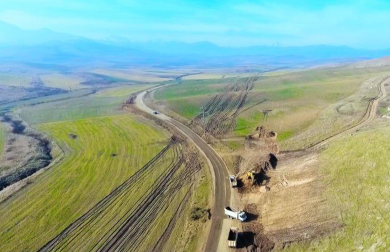 Ադրբեջանը սեպտեմբերին շահագործման կհանձնի դեպի Շուշի տանող ճանապարհը (լուսանկար)