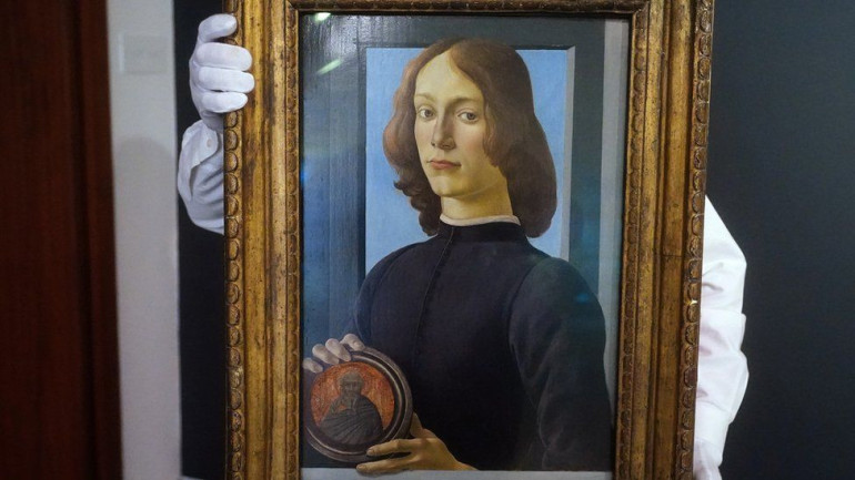 Botticelli painting fetches record $92m at NY auction