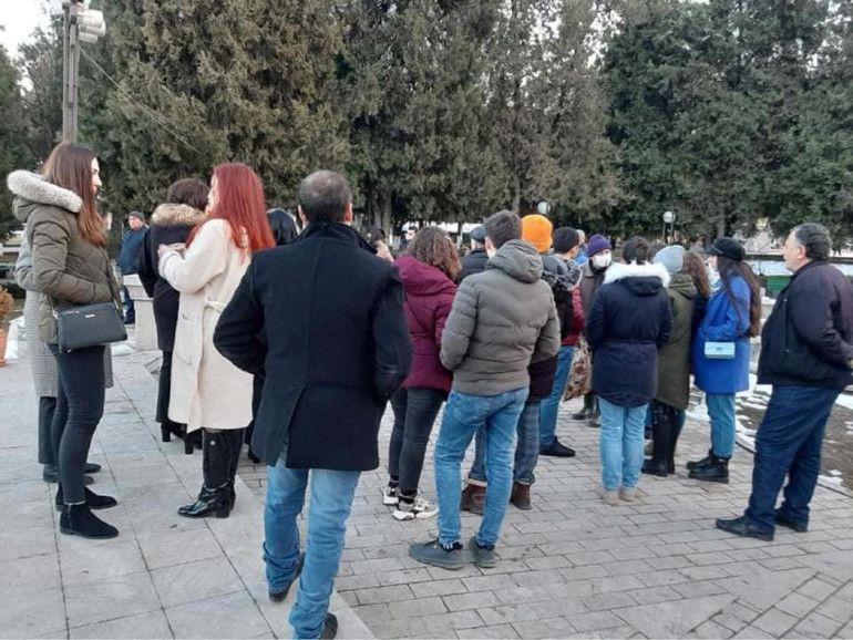 Այսօր Արցախի Ստ. Շահումյանի հրապարակում տեղի է ունեցել քաղաքացիների հավաք՝ հաջակցություն «Հայրենիքի փրկության շարժման» Այսօր Արցախի Ստ. Շահումյանի հրապարակում տեղի է ունեցել քաղաքացիների հավաք՝ հաջակցություն «Հայրենիքի փրկության շարժման»