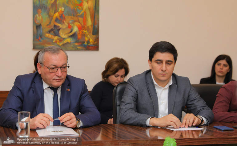 Karabakh parliament officials host Armenia's representative to European Court Karabakh parliament officials host Armenia's representative to European Court