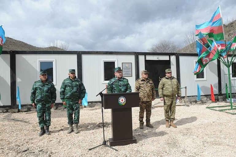 Ադրբեջանը Հայաստանի հետ սահմանին  պետական սահմանապահ ծառայության նոր զորամաս է բացել