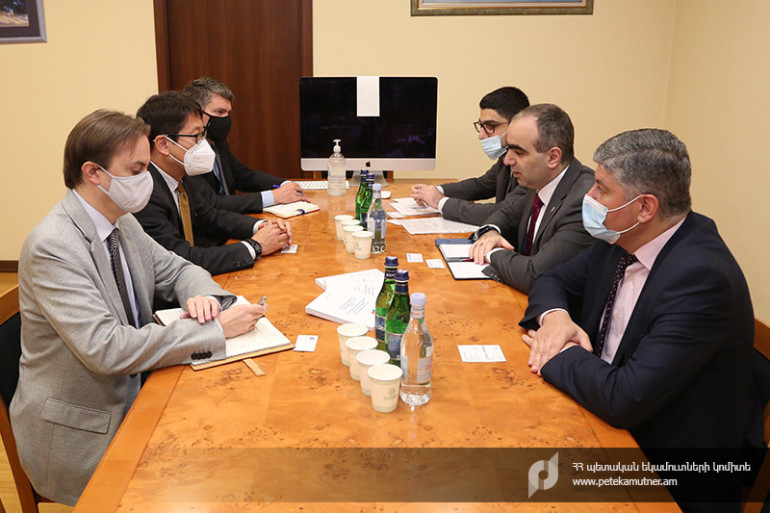 ՊԵԿ փոխնախագահը ԱՄՆ ՄԶԳ հայաստանյան գրասենյակի տնօրենի պաշտոնակատարի հետ քննարկել է հարկային և մաքսային վարչարարության ոլորտներում համագործակցությանն առնչվող հարցեր