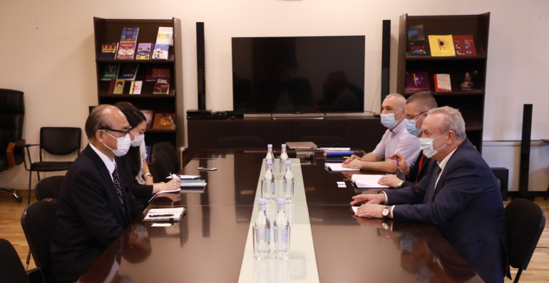 Վահրամ Դումանյանն ընդունել է ՀՀ-ում Ճապոնիայի նորանշանակ դեսպանին