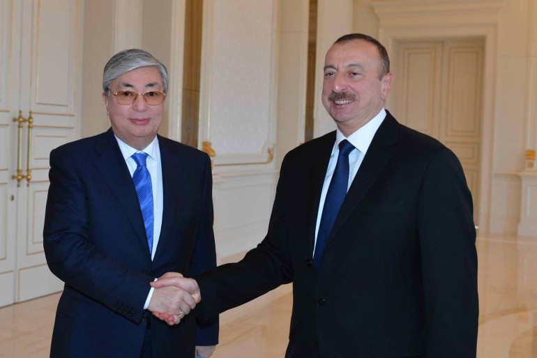 Ալիևը Ղազախստանի նախագահի հետ զրույցում «անհիմն» է անվանել Երևանի դիմումը ՀԱՊԿ-ին