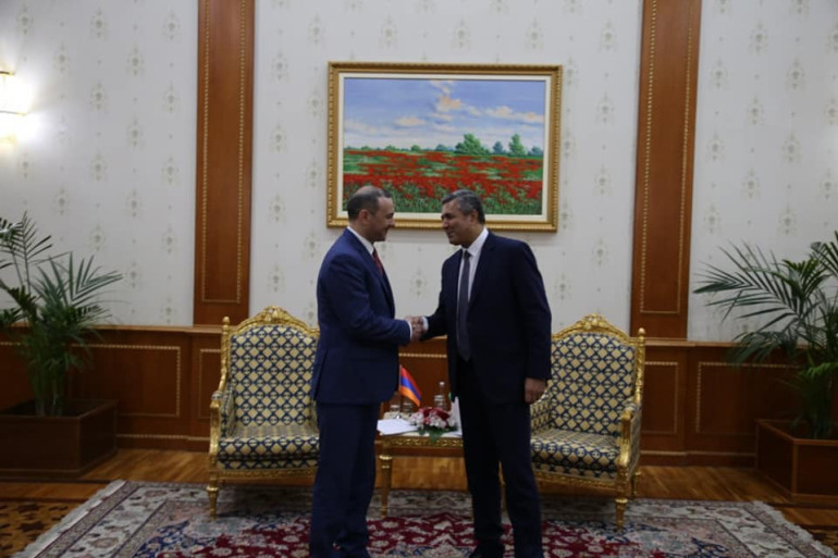 Արմեն Գրիգորյանը Տաջիկստանի ԱԽ քարտուղարին է ներկայացրել այս պահին հայ-ադրբեջանական սահմանին տիրող իրավիճակը