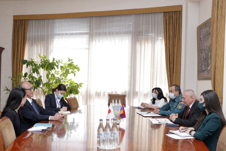 «Ճապոնիայի կառավարությունը պատրաստակամ է աջակցել Հայաստանի զարգացմանը». Անդրանիկ Փիլոյանն ընդունել է ՀՀ-ում Ճապոնիայի դեսպանին