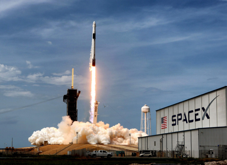 SpaceX launches new Starlink satellite fleet on used rocket