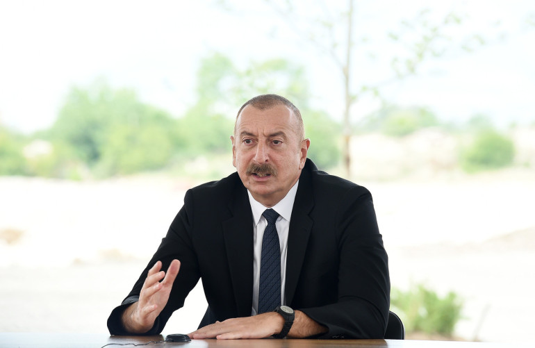 «Եթե նվազագույն սպառնալիք տեսնենք մեր ժողովրդի և պետականության անվտանգությանը, անհապաղ կոչնչացնենք թշնամուն». Ալիևը սպառնալից հայտարարություններ է արել Ակնայում