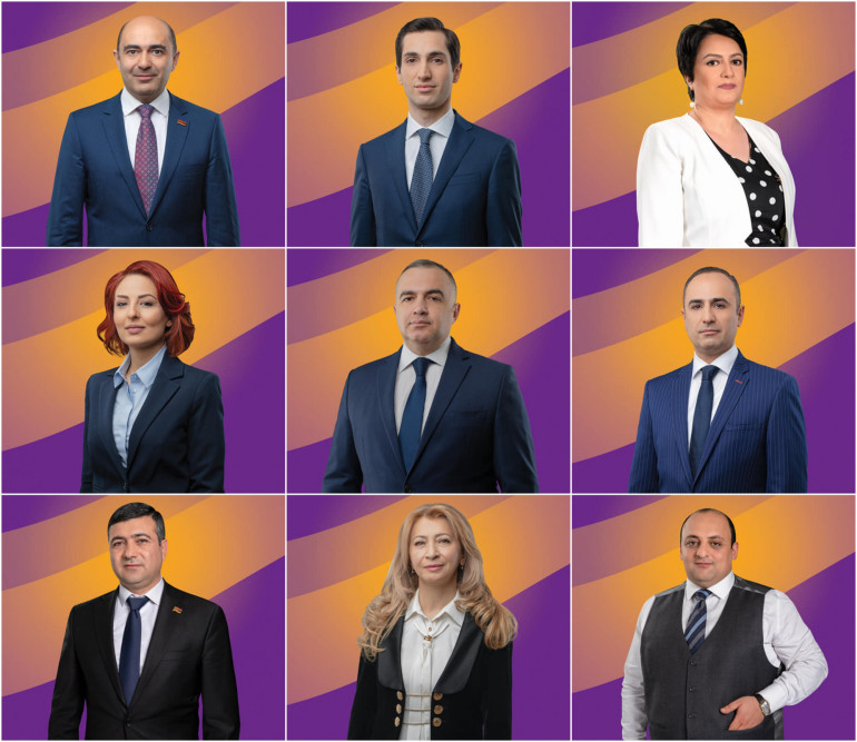 ԼՀԿ-ն ներկայացրել է ընտրական ցուցակի առաջին քսան համարները