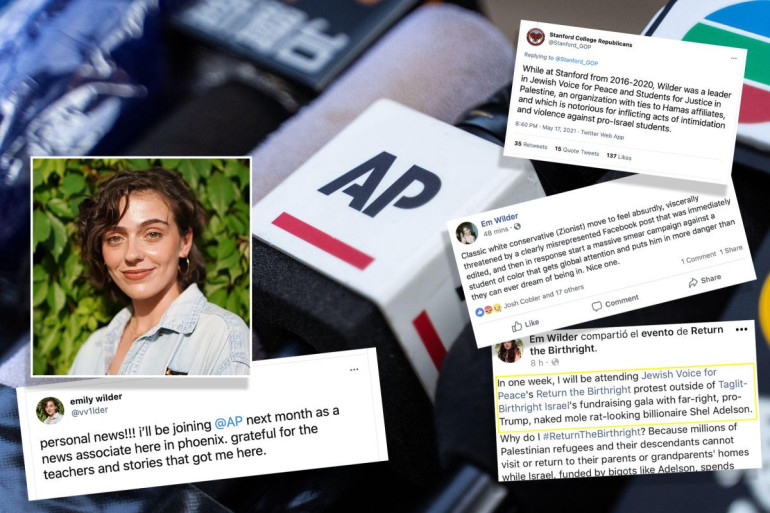 Associated Press-ն իր թղթակցին աշխատանքից հեռացրել է իսրայելա-պաղեստինյան հակամարտությունում ի պաշտպանություն Պաղեստինի հանդես գալու համար