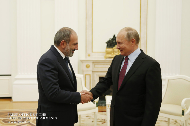 Նիկոլ Փաշինյանին ծննդյան օրվա առթիվ շնորհավորական ուղերձ է հղել Վլադիմիր Պուտինը