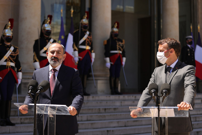 Շատ ուրախ եմ, որ պատերազմի ավարտից հետո ԵԱՀԿ ՄԽ համանախագահները 3 հայտարարություն են տարածել. Փաշինյանը՝ Մակրոնի հետ ասուլիսին (տեսանյութ)