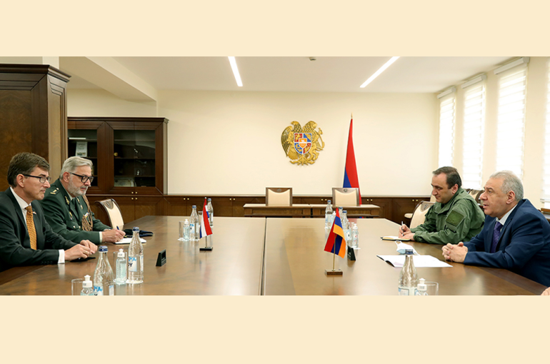 Վաղարշակ Հարությունյանն ընդունել է ՀՀ-ում Նիդերլանդների Թագավորության դեսպանին