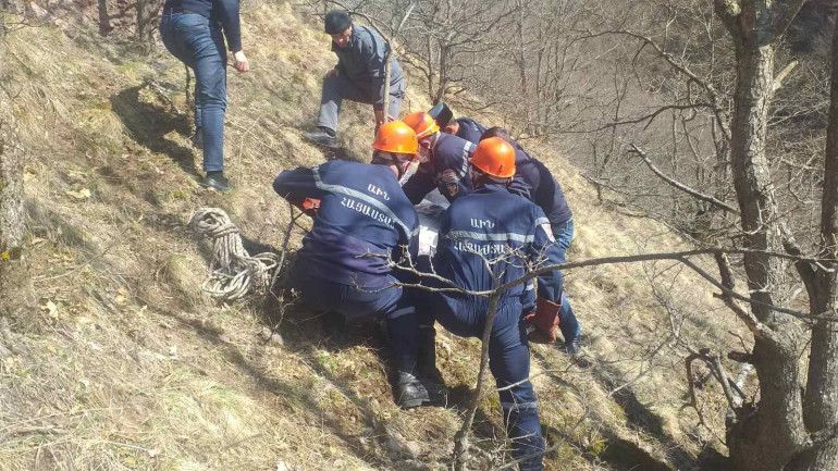 59-ամյա քաղաքացին մահացել է Մելիքգյուղի սարերում․ դին սարից իջեցրել են փրկարարները