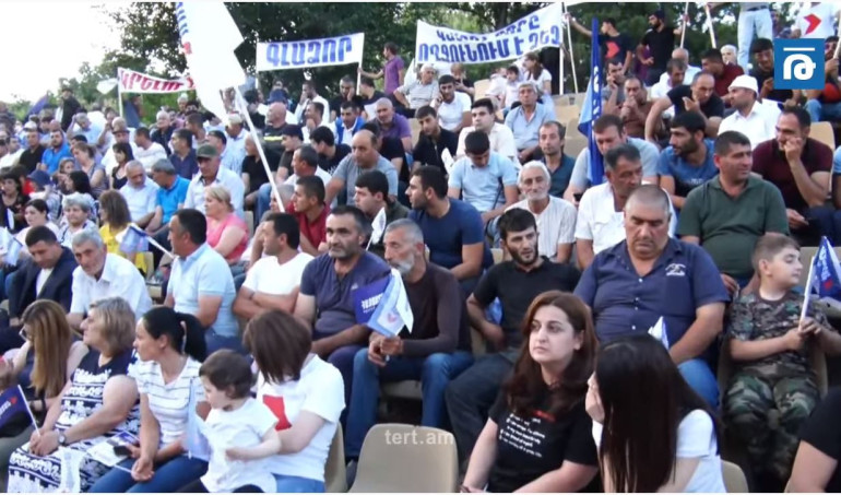 «Հայաստան» դաշինքի անդամները հանդիպեցին եղեգնաձորցիների հետ (տեսանյութ)