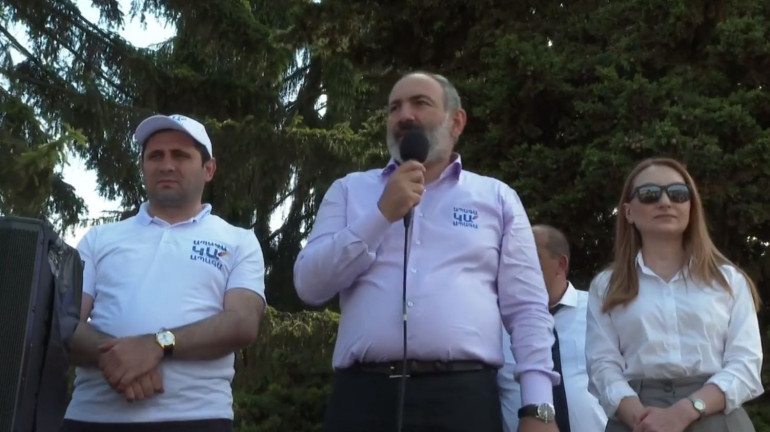 «Հայաստան» դաշինքը Նոր Հաճնում էր (տեսանյութ)