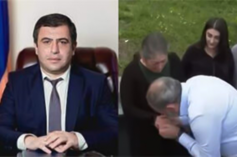 Փաշինյանի համբույրին ի պատասխան «Ես արժանի չեմ» ասող ու լացող կինը Լոռու մարզպետի հորաքույրն էր