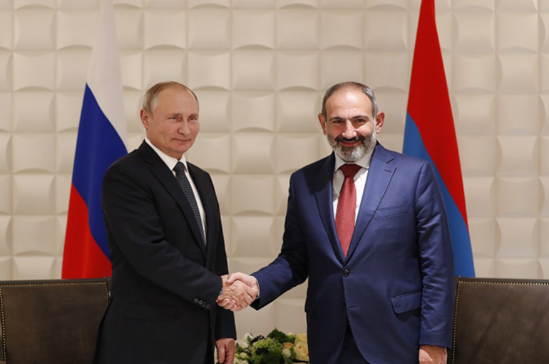 Նիկոլ Փաշինյանը շնորհավորական ուղերձ է հղել Վլադիմիր Պուտինին՝ Ռուսաստանի օրվա առթիվ
