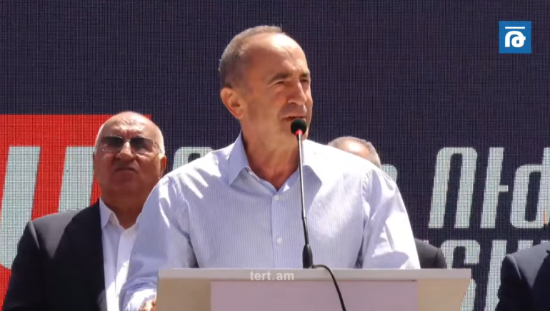 Kocharyan: Armenia is turning into ruins at the hands of the current regime