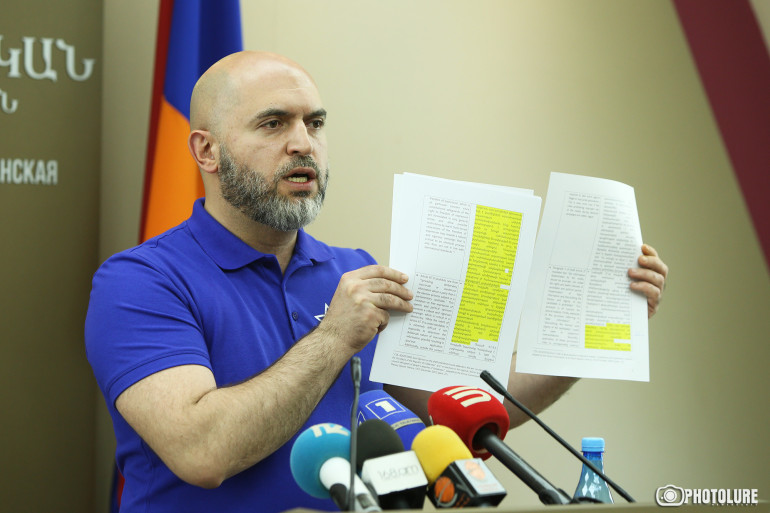 Հանրային Հեռուստաընկերությունը մերժել է «Պատիվ ունեմ» դաշինքի քարոզչական հոլովակի հեռարձակումը. Արմեն Աշոտյան