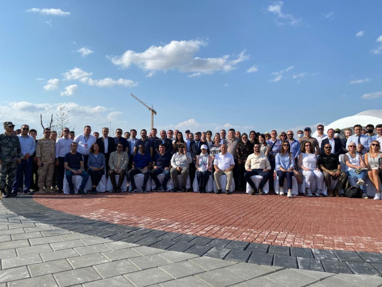 Ադրբեջանում դիվանագիտական կորպուսի 120-ից ավելի ներկայացուցիչ այցեցել է Ակնա (Աղդամ) (լուսանկարներ)