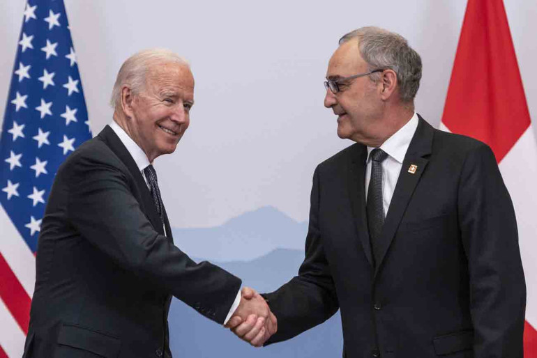 Բայդենը Շվեյցարիայի նախագահին շնորհակալություն է հայտնել իր և Պուտինի հանդիպումը հյուրընկալելու համար