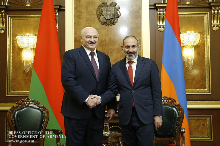 Լուկաշենկոն շնորհավորել է Փաշինյանին