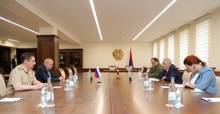 Վաղարշակ Հարությունյանն ու Սերգեյ Կոպիրկինը քննարկել են հայ-ռուսական համագործակցության հետ կապված հարցեր