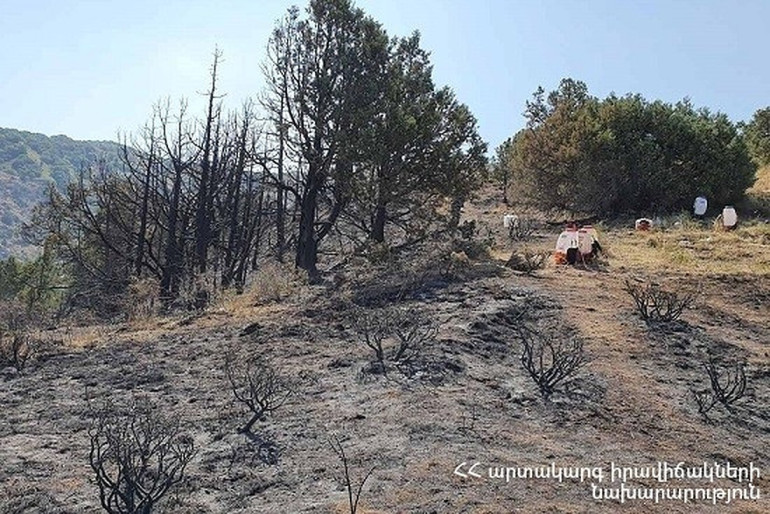 «Խոսրովի անտառ» արգելոցում բռնկված հրդեհը մեկուսացվել է. ԱԻՆ