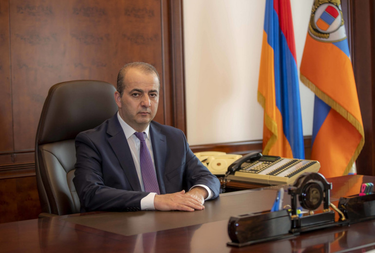ԱԱԾ տնօրեն Արմեն Աբազյանին շնորհվել է գեներալ-մայորի զինվորական կոչում