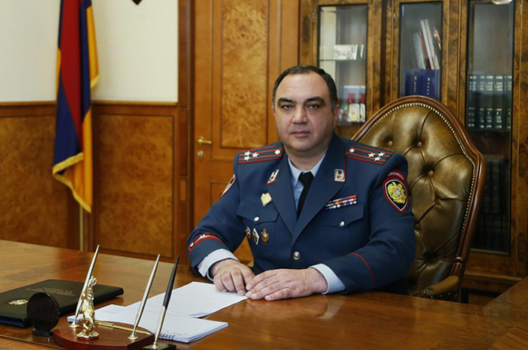 ՀՀ ոստիկանապետ Վահե Ղազարյանին շնորհվել է ոստիկանության գեներալ-մայորի կոչում