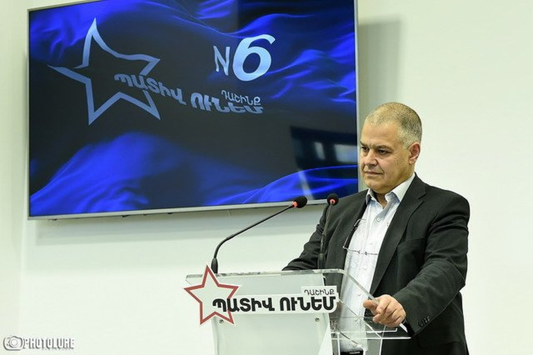 Փաշինյանի կողմից հնչեցրած սպառնալիքները ոչ միայն ընկալվել են որպես իրական, այլ փաստացի իրական բնույթ են կրել. Դավիթ Հարությունյանը ՍԴ-ում ներկայացրել է «Պատիվ ունեմ»-ի դիմումը