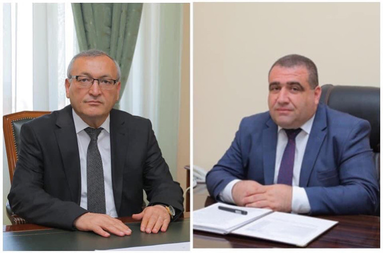 Արցախի ԱԺ նախագահն այցելել է ՀՀ-ում Արցախի կառավարության օպերատիվ շտաբ, քննարկվել են տեղահանվածներին տրամադրվող օգնությանն առնչվող հարցեր