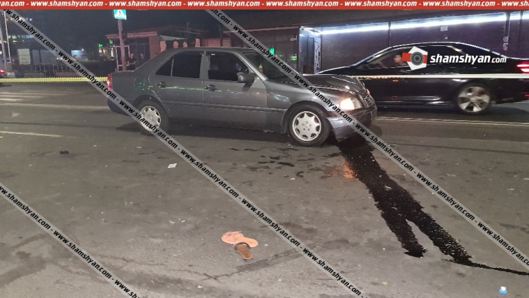 Երևանում Mercedes-ի վարորդը Հրազդան տոնավաճառի դիմաց վրաերթի է ենթարկել 3 հետիոտնի. Shamshyan.com