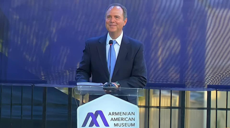‘Their story is an American story’: Adam Schiff joins US-Armenians at founding ceremony of new cultural landmark