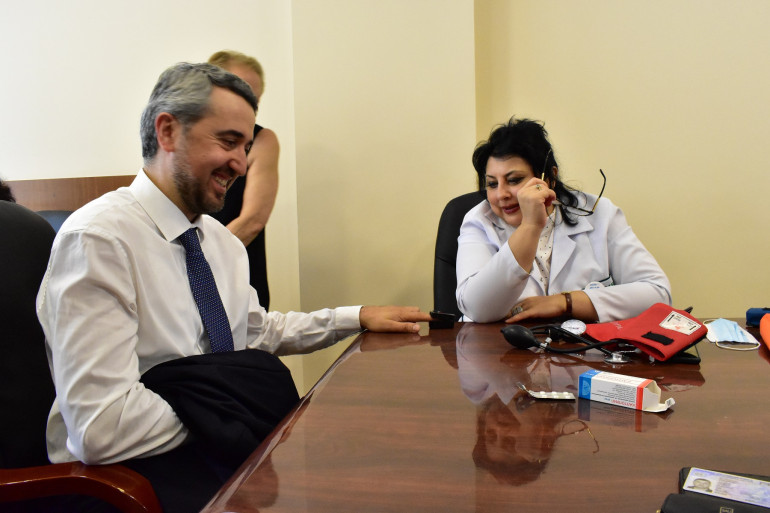 Այսօր ԿԳՄՍ նախարարության աշխատակիցները պատվաստվել են կորոնավիրուսի դեմ