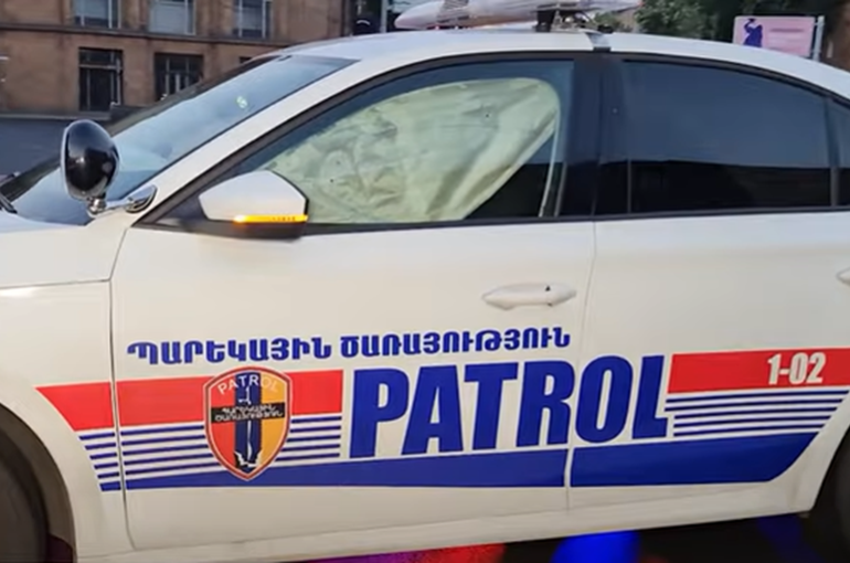 14 օրում Պարեկային ծառայության 2 ավտոմեքենա է ենթարկվել վթարի