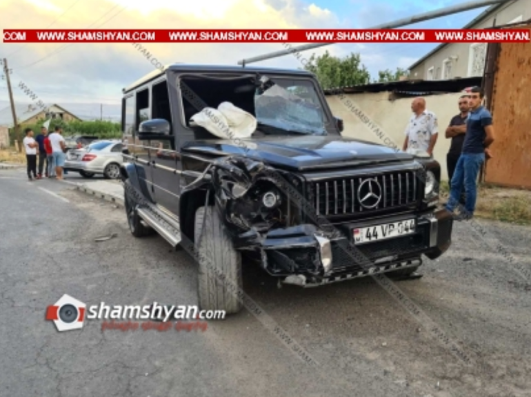 Ճամբարակում բախվել են Niva-ն ու Lada-ն. 2 երեխա, որոնցից մեկը ՌԴ քաղաքացի է, տեղափոխվել են հիվանդանոց. shamshyan.com